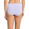 imageJockey Womens Underwear Worry Free Cotton Stretch Moderate Absorbency HipsterViolet Veil