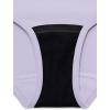 imageJockey Womens Underwear Worry Free Cotton Stretch Moderate Absorbency HipsterViolet Veil