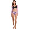 imageJockey Womens Underwear Worry Free Microfiber Light Absorbency ThongMarvelous Marble