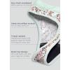 imageJockey Womens Underwear Worry Free Microfiber Light Absorbency ThongPetals