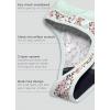 imageJockey Womens Underwear Worry Free Microfiber Light Absorbency ThongPetals