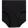 imageJockey Womens Underwear Worry Free Microfiber Moderate Absorbency BriefBlack