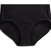 imageJockey Womens Underwear Worry Free Microfiber Moderate Absorbency BriefBlack