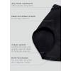 imageJockey Womens Underwear Worry Free Microfiber Moderate Absorbency BriefBlack