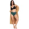 imageJockey Womens Underwear Worry Free Microfiber Moderate Absorbency BriefCactus Pine