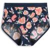 imageJockey Womens Underwear Worry Free Microfiber Moderate Absorbency BriefMia Floral