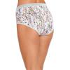 imageJockey Womens Underwear Worry Free Microfiber Moderate Absorbency BriefPetals