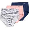 imageJockey Womens Elance Brief  3 PackInvisible PinkAlba TreesInkwell