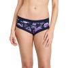 imageJockey Womens Soft Stretch Lace Microfiber HipsterFormal Navy Floral