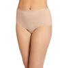 imageJockey Womens Underwear Worry Free Cotton Stretch Moderate Absorbency BriefLight Beige