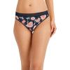 imageJockey Womens Underwear Worry Free Microfiber Light Absorbency ThongMia Floral