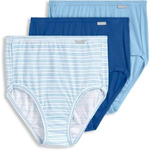 imageJockey Womens Elance Brief  3 PackBlue StardustBoardwalk StripeMarina Blue