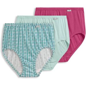imageJockey Womens Elance Brief  3 PackSoft RoseAvenue GeoTurquoise Cloud