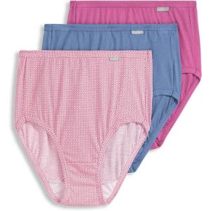 imageJockey Womens Elance Brief  3 PackWild OrchidClove GeoDusk Blue