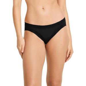 imageJockey Womens Soft Stretch Lace Microfiber BikiniBlack