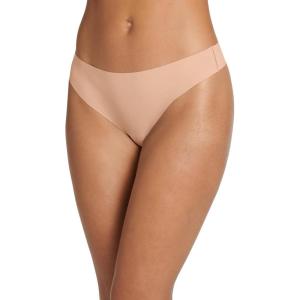 imageJockey Womens Underwear Invisible Edge Microfiber ThongLight
