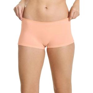 imageJockey Womens Underwear Organic Cotton Stretch BoyshortPeach Smoothie