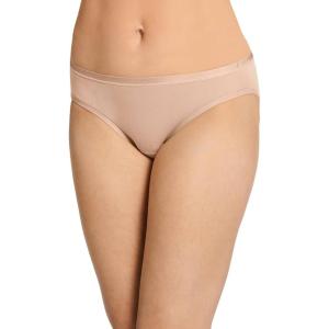 imageJockey Womens Underwear Worry Free Cotton Stretch Moderate Absorbency BikiniLight