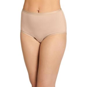 imageJockey Womens Underwear Worry Free Cotton Stretch Moderate Absorbency BriefLight