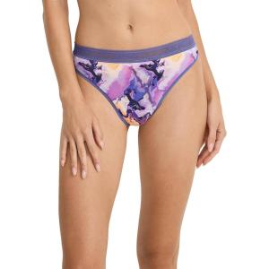 imageJockey Womens Underwear Worry Free Microfiber Light Absorbency ThongMarvelous Marble