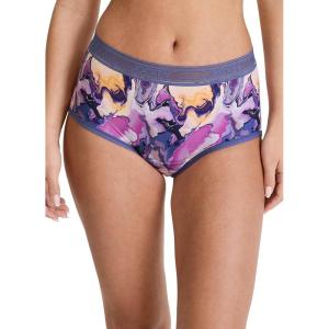 imageJockey Womens Underwear Worry Free Microfiber Moderate Absorbency BriefMarvelous Marble