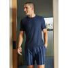 imageJockey Mens Sleepwear Ultra Soft Cooling Sleep ShirtTrue Navy