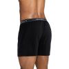 imageJockey Mens Underwear ActiveBlend Knit 5quot BoxerBlack