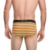 imageJockey Mens Underwear Lightweight Cotton Blend Brief  5 PackBattleship GreySolid GreyDaring StripeCaspian SeaTrue Navy