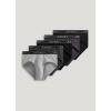 imageJockey Mens Underwear Lightweight Cotton Blend Brief  5 PackBlackCharcoal HeatherTrusted PewterQuartz GreyBlack