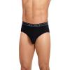 imageJockey Mens Underwear Lightweight Cotton Blend Brief  5 PackBlackCharcoal HeatherTrusted PewterQuartz GreyBlack