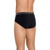 imageJockey Mens Underwear Lightweight Cotton Blend Brief  5 PackBlackCharcoal HeatherTrusted PewterQuartz GreyBlack