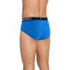 imageJockey Mens Underwear Lightweight Cotton Blend Brief  5 PackJust Past MidnightShamrock GreenQuartz GreyTropical BlueJust Past Midnight