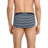 imageJockey Mens Underwear Lightweight Cotton Blend Brief  5 PackMid GreyBluest BlueSuitable StripeTrue NavyRed Pear