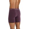 imageJockey Mens Underwear Organic Cotton Stretch 65quot Boxer Brief  3 PackCherry WineShowerCactus Pine