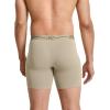 imageJockey Mens Underwear Organic Cotton Stretch 65quot Boxer Brief  3 PackRocky BeachAquamarineBrunswick Green