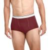 imageJockey Mens Underwear Pouch Brief  3 PackDeep CranberryJockey BlueGrey Dove