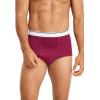 imageJockey Mens Underwear Pouch Brief  3 PackRed PearShowerBluest Blue