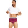 imageJockey Mens Underwear Pouch Brief  3 PackRed PearShowerBluest Blue