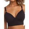 imageJockey Womens Bra Seamfree Smooth TShirt BraletteBlack