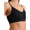 imageJockey Womens Bra Seamfree Stretch Cami Strap BraletteBlack