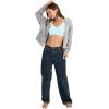 imageJockey Womens Bra Seamfree Stretch Cami Strap BraletteEcho Blue