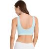 imageJockey Womens Bra Seamfree Stretch Tank Strap BraletteEcho Blue