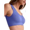 imageJockey Womens Bra Seamfree Stretch Tank Strap BraletteFuture Dusk