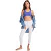 imageJockey Womens Bra Seamfree Stretch Tank Strap BraletteFuture Dusk
