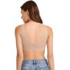 imageJockey Womens Bra Seamfree Stretch Tank Strap BraletteLight