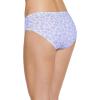 imageJockey Womens Underwear Plus Size Elance Bikini  3 PackMidnight IrisBouquet BloomFrothy Blue