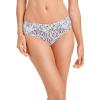 imageJockey Womens Underwear Plus Size Elance Bikini  3 PackPink HarmonyUneven LinesCherry Wine