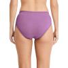 imageJockey Womens Underwear Plus Size Elance Bikini  3 PackRed PearWarm FloralSilver Plum