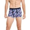 imageJockey Mens Underwear Chafe Proof Pouch Cotton Stretch 3quot TrunkGrey Starlight Geo