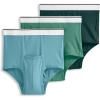 imageJockey Mens Underwear Pouch Brief  3 PackTrusty GreenAmazonCove